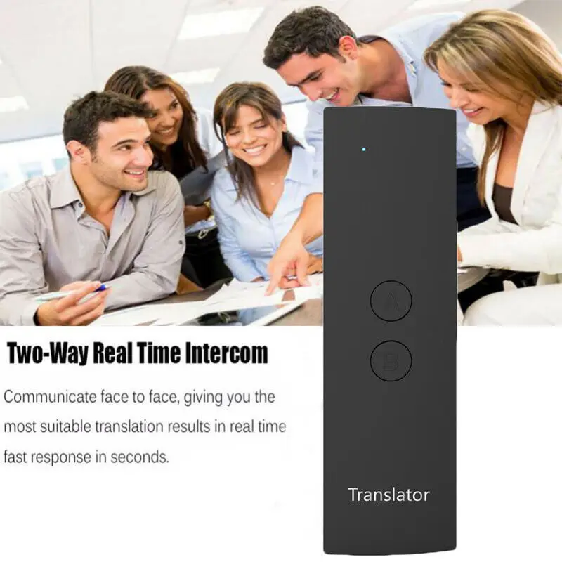 

Smart Voice Translator Portable Two-Way Real Time Multi-Language Translation NEW