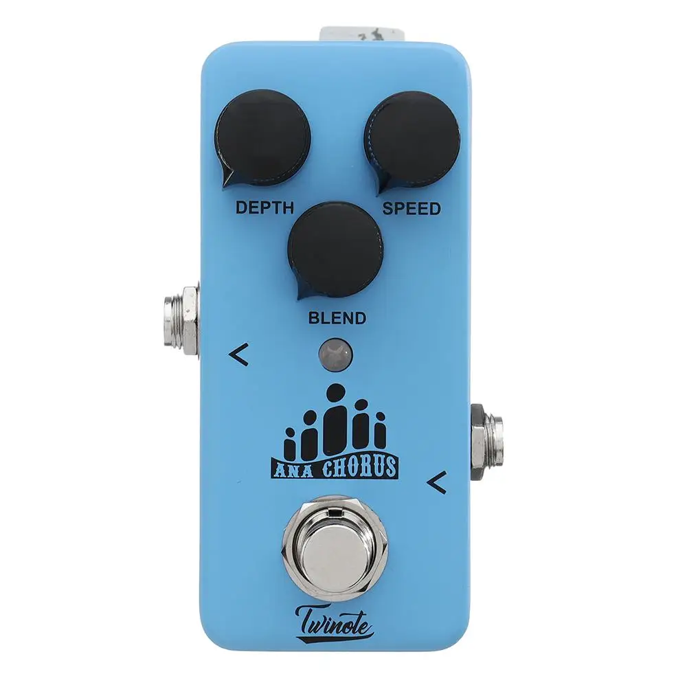 

Best selling Twinote TCH-1 Chorus Guitar Effects Pedal with 96KHz/24 bits A/D Converter ensure the Tone Quality