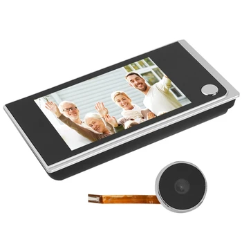 

3.5 Inch HD LCD Screen Wireless Visual Doorbell 120 Degree Wide Angle Lens for Smart Home Electronic Door Video Peephole Viewer