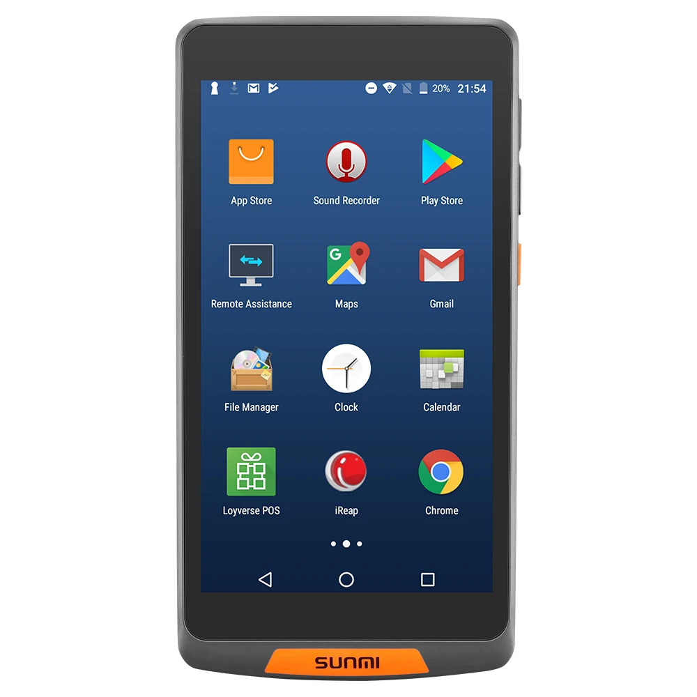 

IPDA052 Handheld POS Terminal Rugged Android 7.0 PDA QR barcode Scanner WiFi Bluetooth 4G Portable Order PDA for restaurant