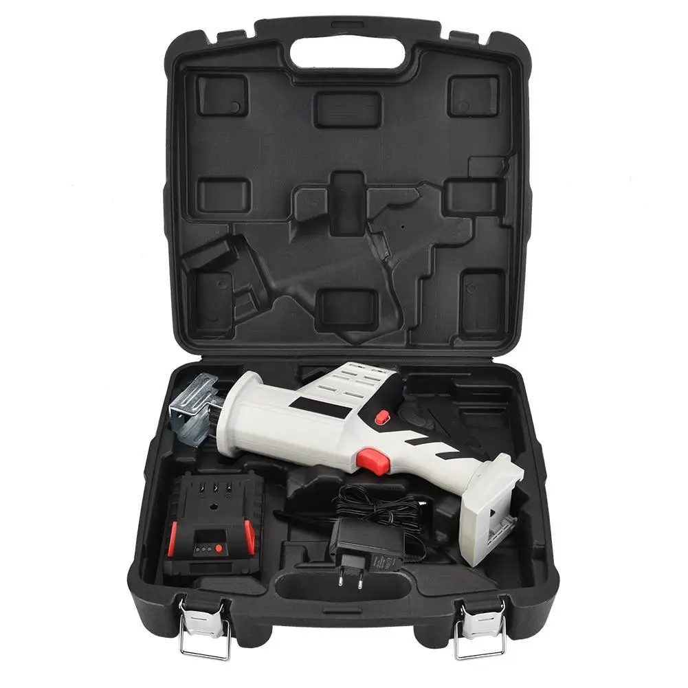 

21V 1500mA Handheld High Capacity Lithium Battery Cordless Reciprocating Saw 2019 new style