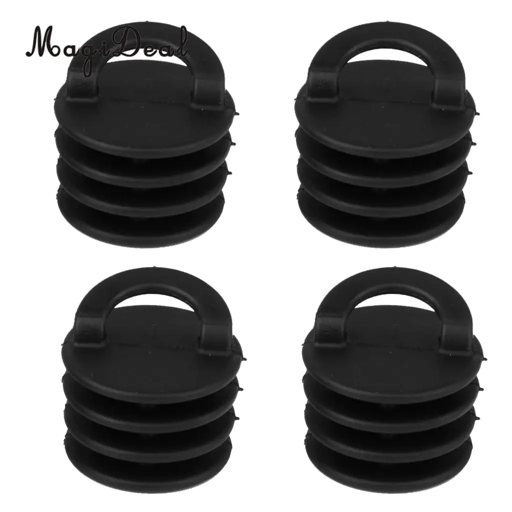 MagiDeal 4 Pieces Large Kayak Scuppers Plugs Bungs Drain Hole