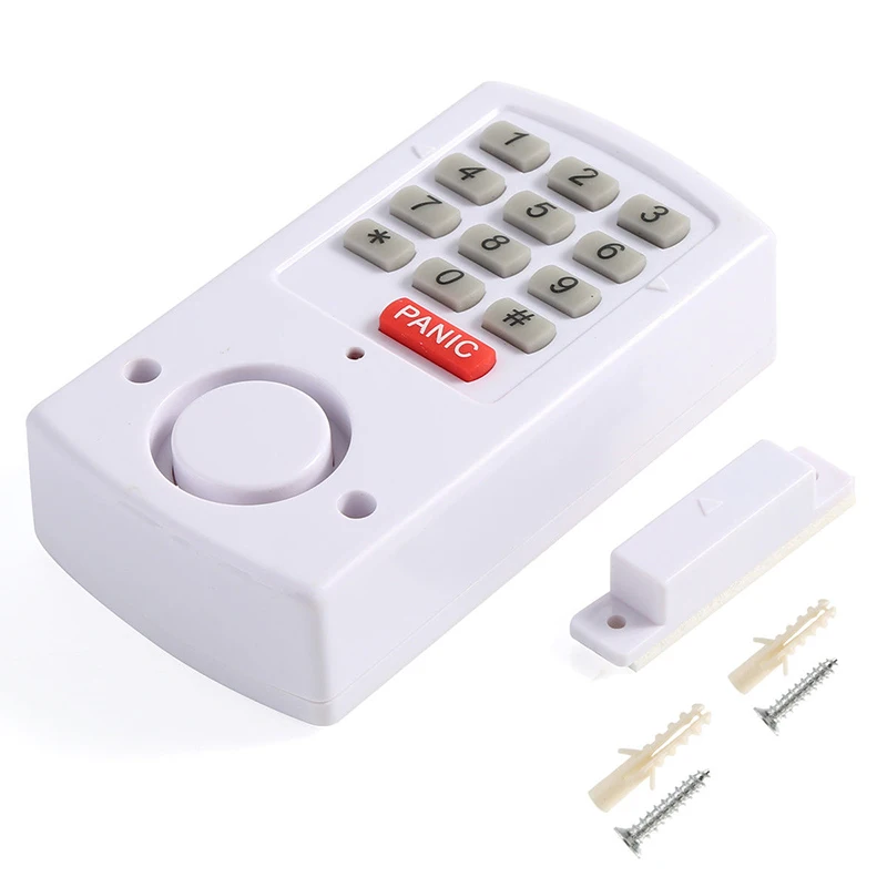 

New 1pc Wireless Battery Burglar Keypad Remote Control Set For Door Window Alarm Security System Home
