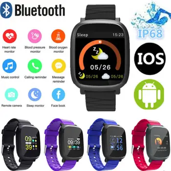 

Smart Bracelet Wristband Watch Heart Rate Monitor Blood Pressure Fitness Tracker Hot Watch Unisex