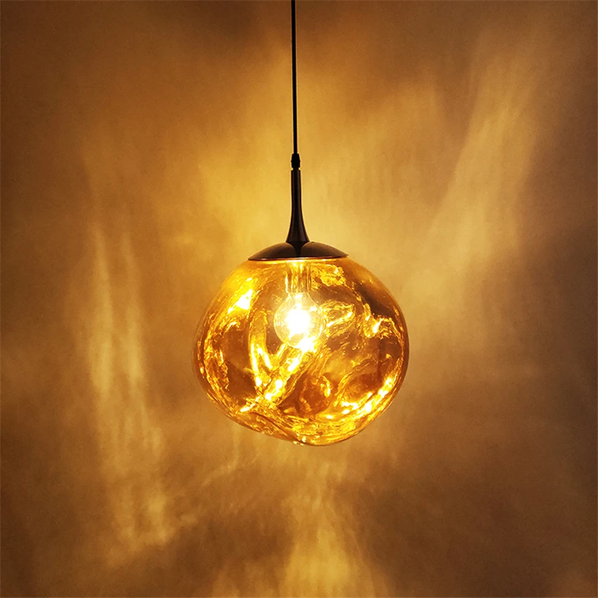 

Nordic Living Room Chandelier Custom Height Lava Tom DIXON Melt Lava Interior Deco LED Pendant Lamp Light Kitchen Fixtures Avize