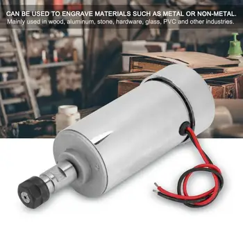 

High Speed Motor Air Cool Spindle Motor for 300W ER11 Chunk Milling Spindle Motor