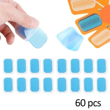 6/16/60 шт мышц машины Стикеры живота Пояс-тренажер гидрогеля в области живота гель Стикеры s Фитнес специального оборудования брюшного пресса