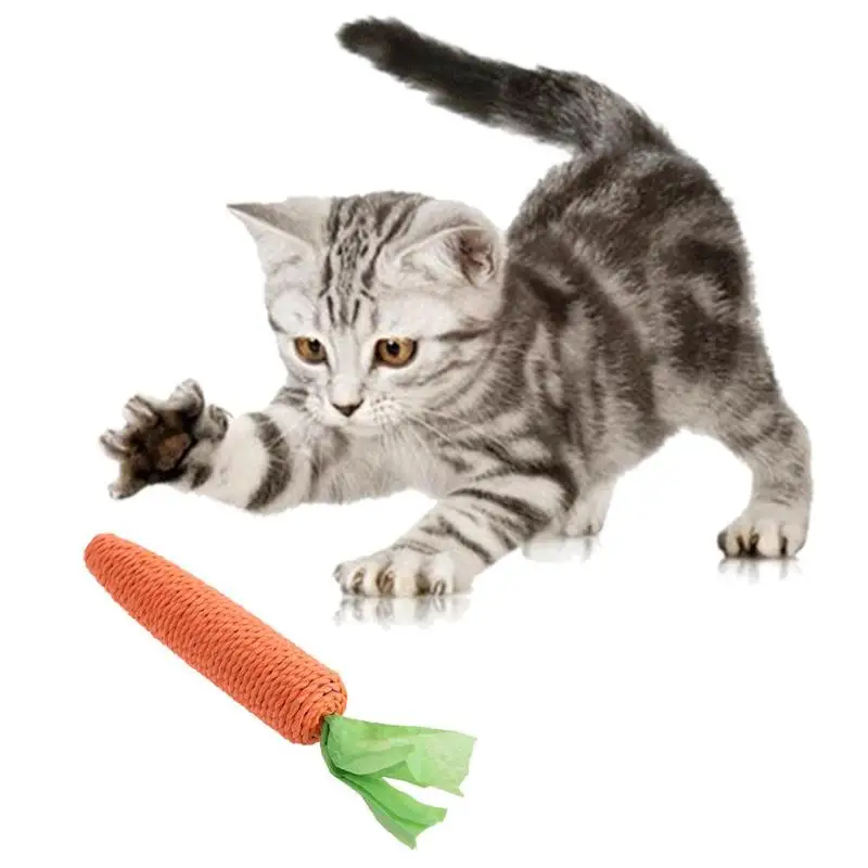 

Pet cat toy interactive carrot shelf climbing frame
