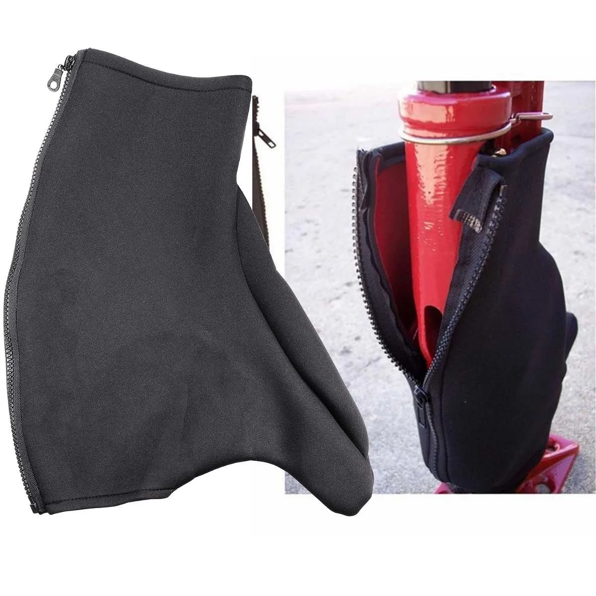 

Black Neoprene Car Jack Cover Automobile Lengthened Jack Base Dustproof Cover Car Repair Tool Accessories Fit 36 42 48 60 Inch