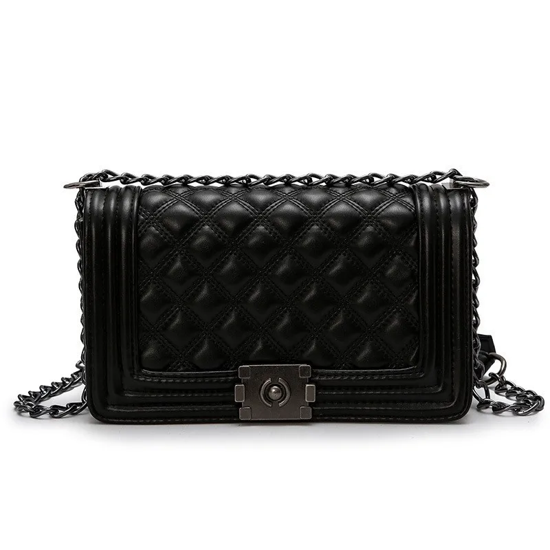 

2019 Women Messenger Bags Leather Chain Flap Purse Luxury Handbag Women Bags Designer Crossbody Bag Ladies Evening Shoulder Bag