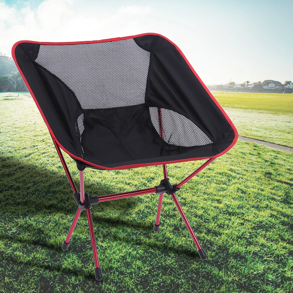 

Lightweight Folding Camping Chair Portable Ultra-Light Outdoor Camping Seat Picnic Beach Chair Fishing Tools accesories