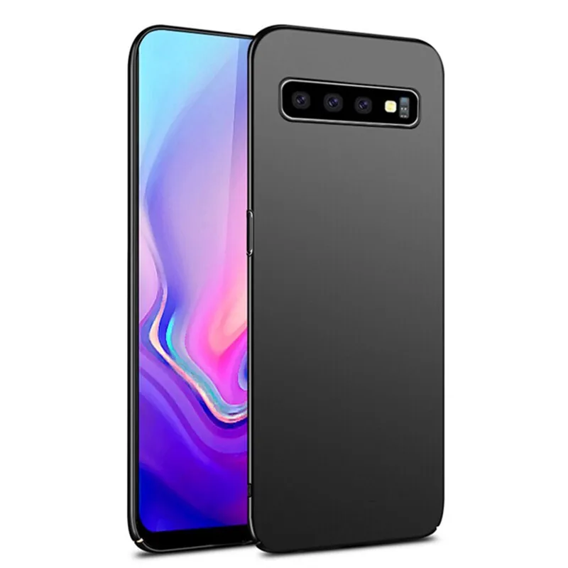 Матовый чехол для samsung S10 5G S10E M20 M10 M30 Coque Galaxy A50 A30 A70 A40 A20 A10 крышка Жесткие ПК-Чехлы S9 S8 A750 A6 A8 A9