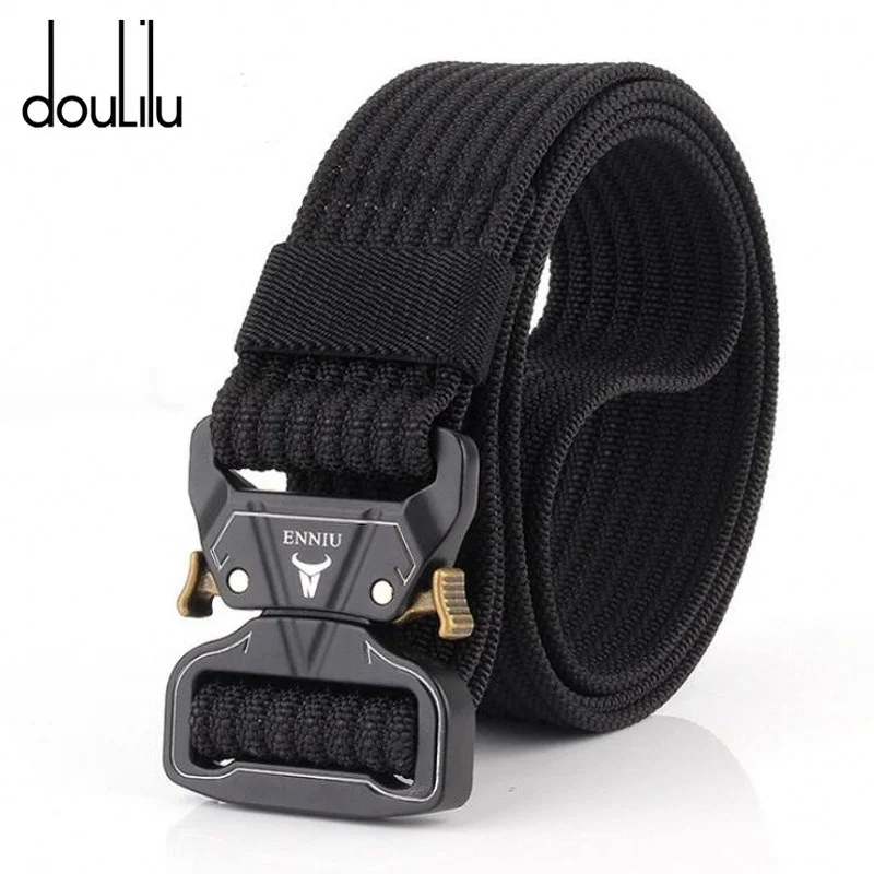 

Tactical Belt Military Belt Army Combat Training Outdoor Hunting Adjustable High Quality Nylon Belt Security Accessories