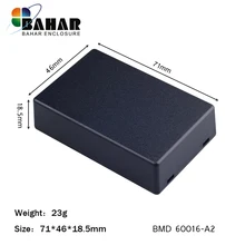 Bahar пластиковый корпус электронный корпус Продукты abs пластиковый проект Чехол diy Распределительная коробка маленькая пластиковая коробка 71*46*18,5 мм