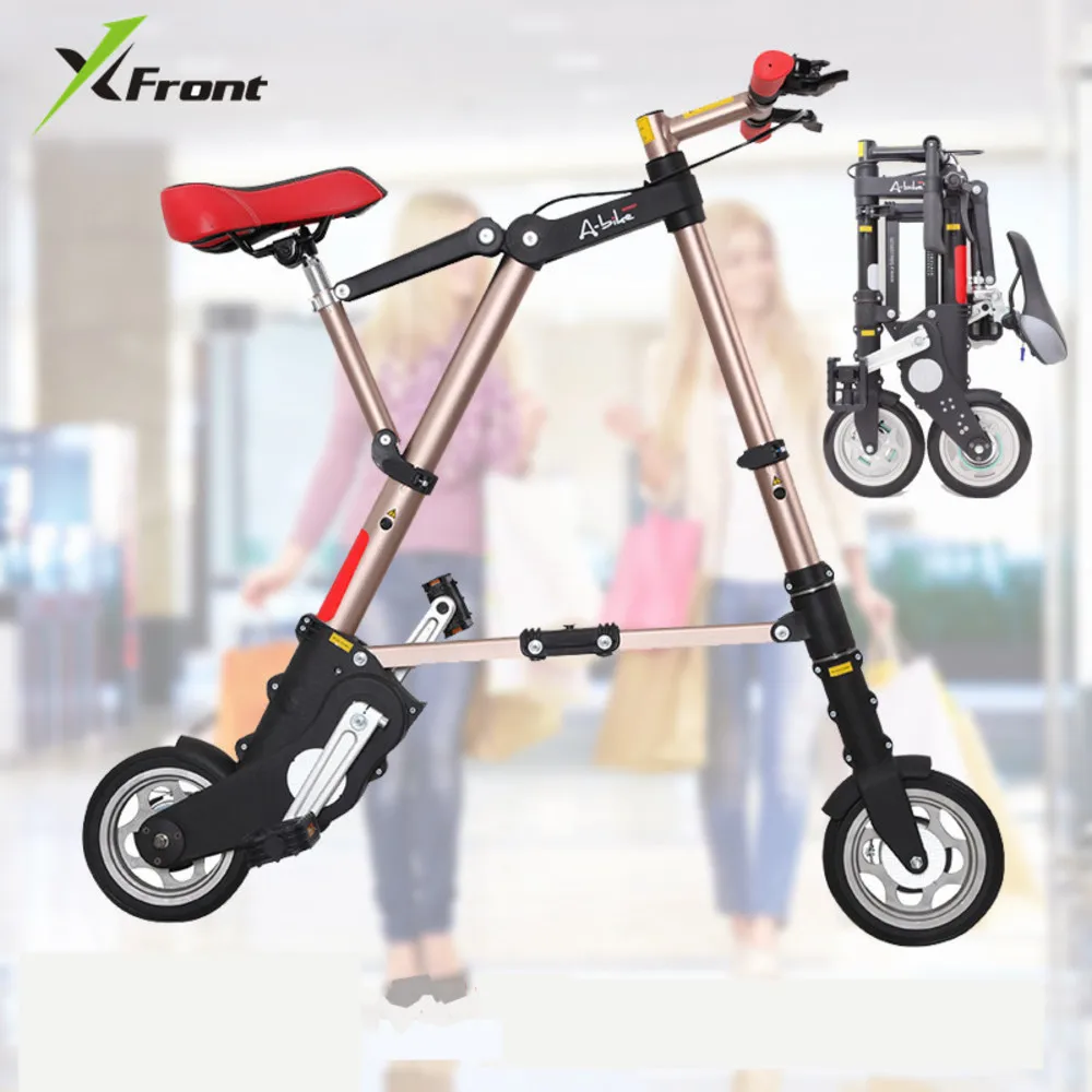 Новый A bike унисекс 10 дюймов колесо мини Сверхлегкий складной велосипед метро