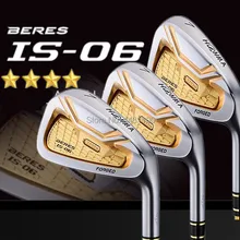 Мужской Гольф-клуб Утюги группа Honma Bere S-06 Четырехзвездочный гольф-клуб(10 шт. в упаковке) без гольф-клуба графитовый Вал