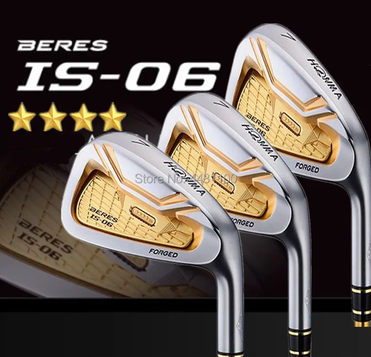 

Men's Golf Club Irons Group Honma Bere S-06 Four-Star Golf Club (10 Pack) NO Golf Club Graphite Shaft