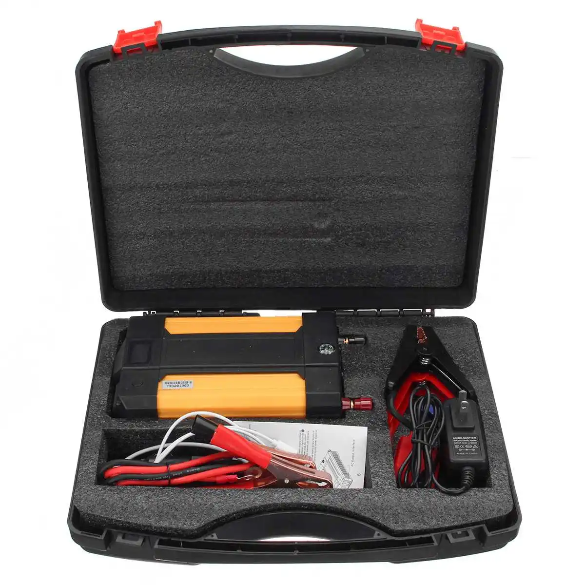 2 IN 1 Car Jump Starter Power Inverter Portable Charger Battery Power Bank 400W DC 12V To AC 220V USB Battery Booster Power Bank 2 IN 1 Car Jump Starter Power Inverter Portable Charger Battery Power Bank 400W DC 12V To AC 220V USB Battery Booster Power Bank