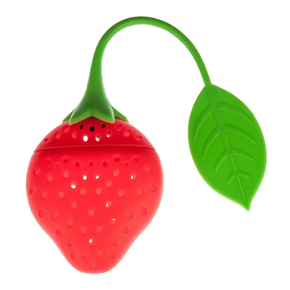 

Straight gaps and Filter no Red Shape Leaf Diffuser Silicone Cute Strawberry 15 Friendly Green Tea
