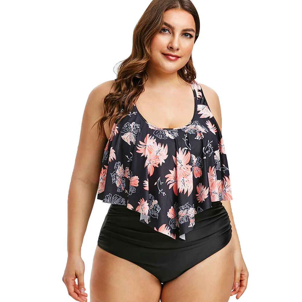 plus size swim sets