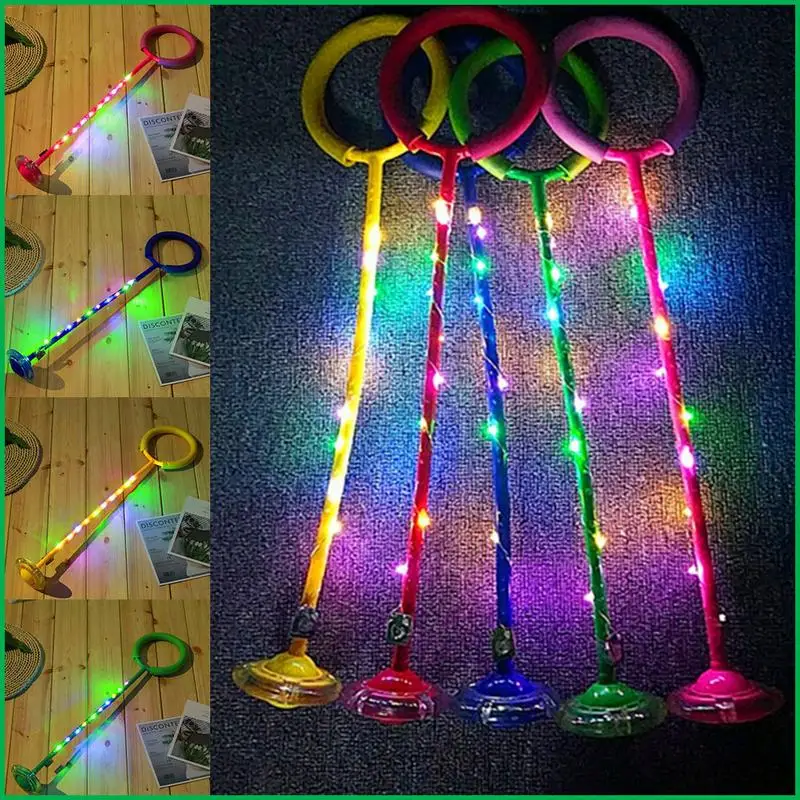 Creative Ring Flash Jumping Foot Ring Children's Fitness Luminous Toy Parent-child Interaction Jumping Ball Toys For Children Creative Ring Flash Jumping Foot Ring Children's Fitness Luminous Toy Parent-child Interaction Jumping Ball Toys For Children