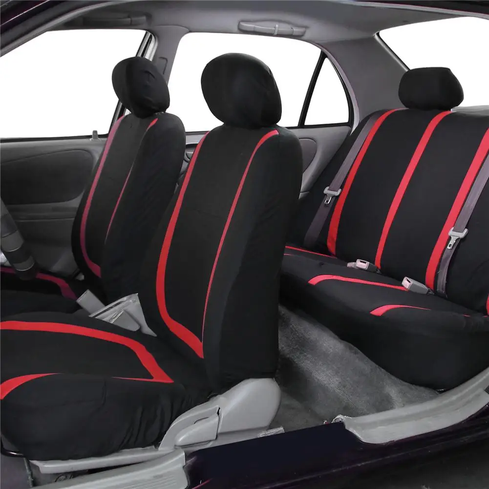 

9PCS/Set Car Fabric Seat Cover Cushion for Four Seasons