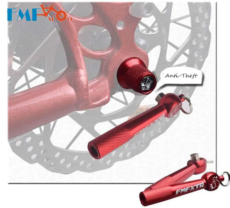 

FMF Bicycle Hubs Quick Release Skewers Anti Theft Skewer MTB Mountain Road Bike Wheel Locking Security Bicycle Repair Tool