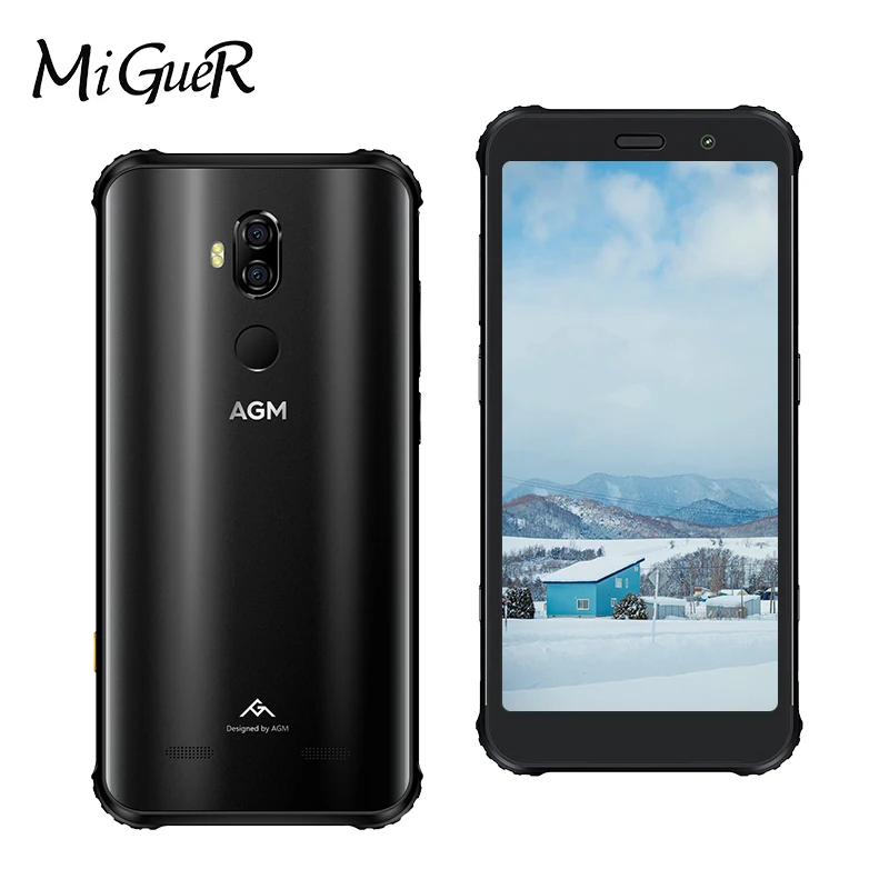 AGM X3 5 99 дюйма HD 18:9 IP68 водонепроницаемый мобильный телефон 8 ГБ ОЗУ 256 Гб ПЗУ Qualcomm