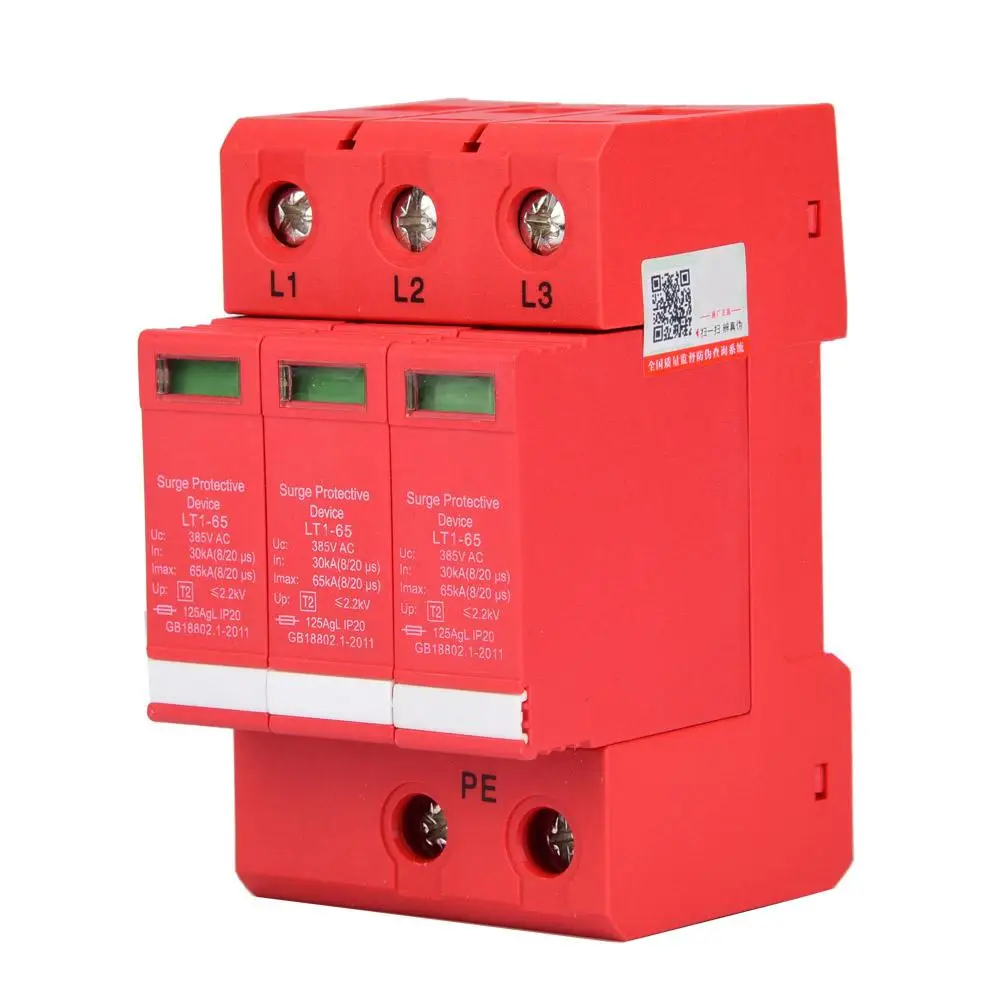 3P/4P 65/80 KA House Surge Protector Circuit Breaker Protective Device