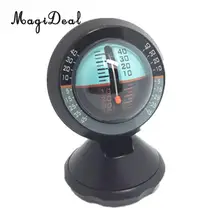 MagiDeal наружный многофункциональный автомобильный деклинометр градиентный приборная панель крепление Компас для кемпинга походные аксессуары черный