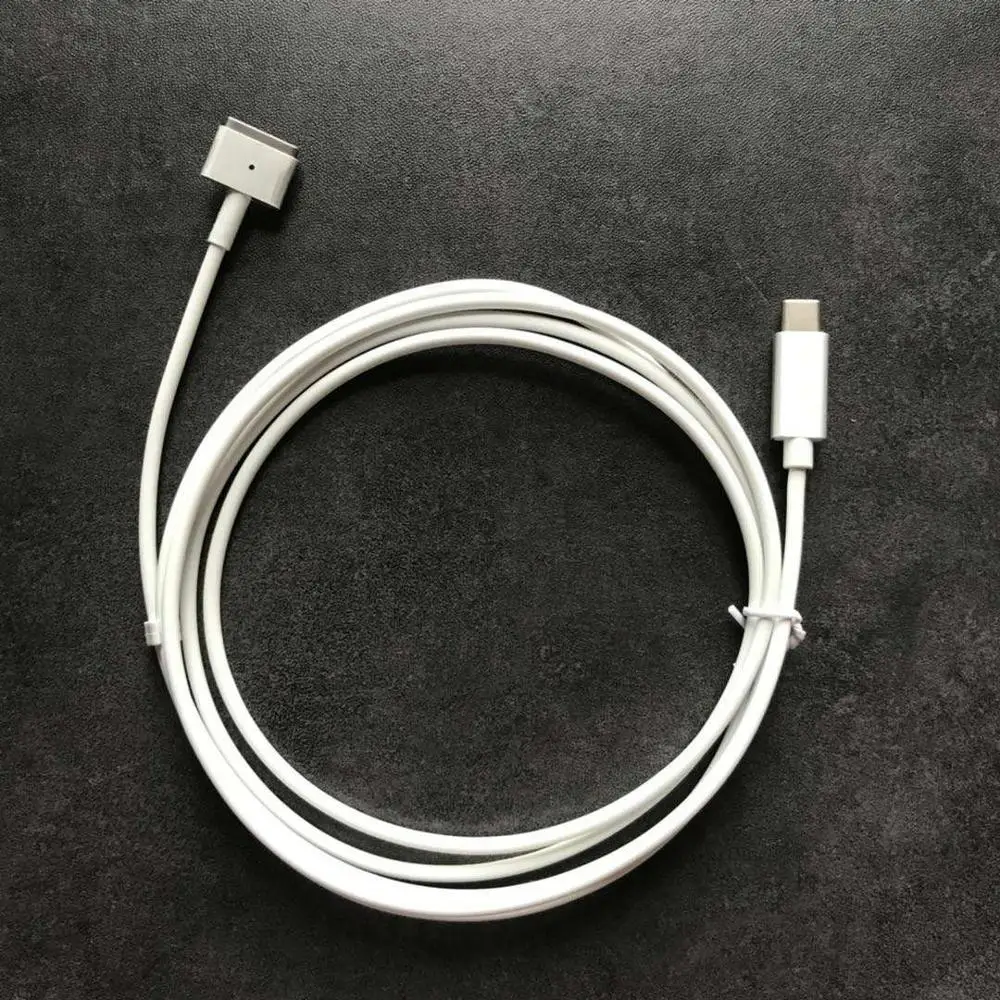 

NEW! Replacement Type-C To MacSafe 2 Cable Cord Magsaf* 2 For Macbook Retina Pro Air 45W 60W 85W Power Adapter Chargers