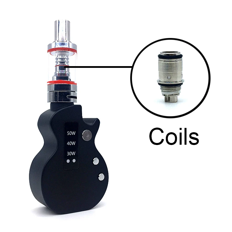 LEXINTONG 50W Guitar Vape Coils Electronic Cigarette