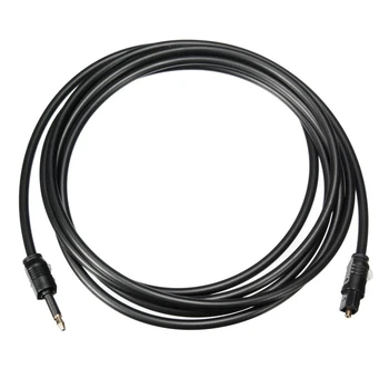 

HOT-2M Mini 3.5mm Plug Digital Optical Audio Cable SPDIF Optical Fiber Line