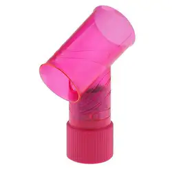 Форма Пластиковый салон дома DIY Стайлинг диффузор универсальный для изогнутых волнистых волос Насадка На Фен-розовый