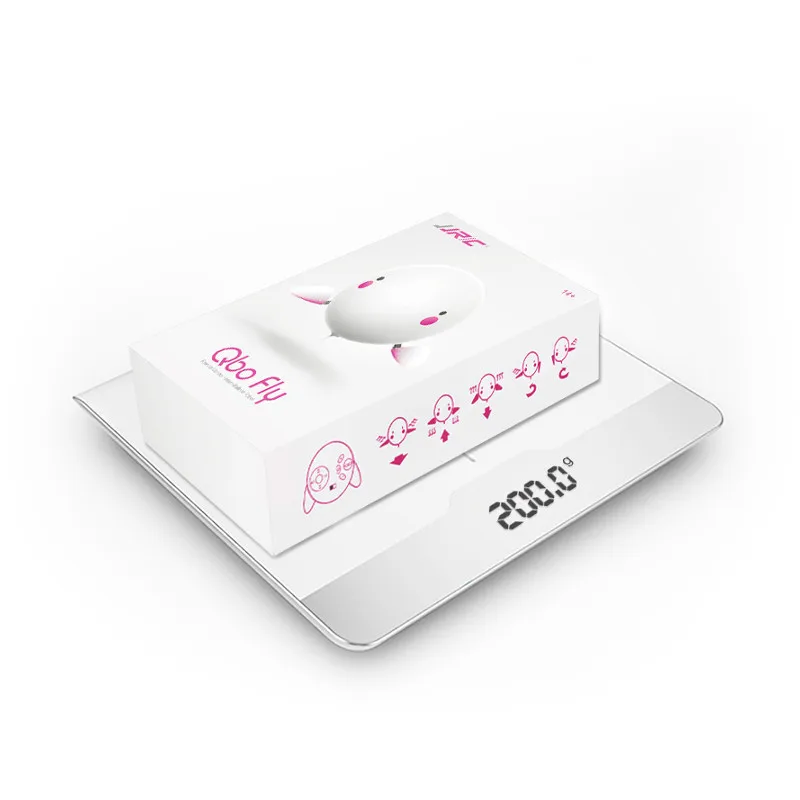 Cute JJRC H80 Qbo Fly Remote Control Helium Balloon Robot Toys 30mins Flight Time 2.4G RC Quadcopter RTF Girls Gift Pink