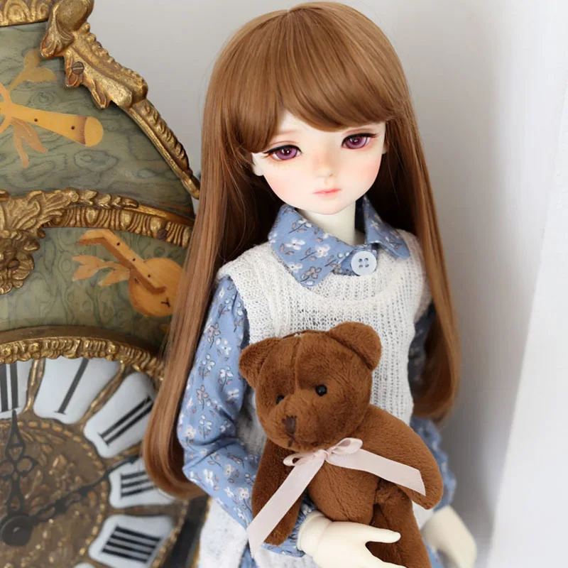 Кукла 1/4 Bjd Sd модная полимерная кукла Hodoo с макияжем подарок для маленькой девочки