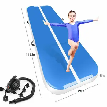 

Big Discount 500*100*20cm 300*200cm Airtrack Inflatable Air Tumbling Air Track Gymnastics Mats Training Board Equipment Floor