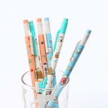 Lytwtw 1 шт. милый мультфильм Пресс автоматический механический карандаш с ластиком школьные офисные канцелярский подарок для студента