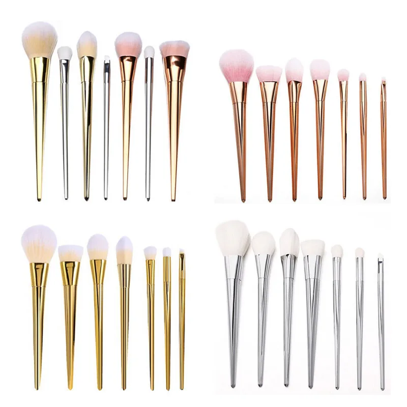 

7pcs Makeup Brushes Set Powder Foundation Eyeshadow Eyeliner Lip Brush Tool