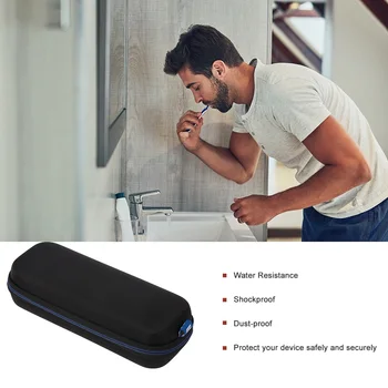 

Hard Protective Electric Toothbrush Case Electric Toothbrush Holder Case Multifunctional Travel Storage Bag