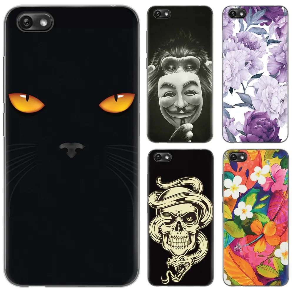 

Soft Phone Case For Itel A15 Cute Style Stylish Design Colorful Painted TPU Silicone Cover Back Phone Cover