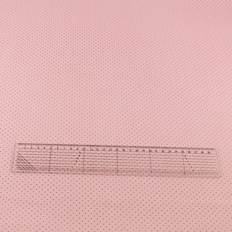 Черные точки конструкции хлопок розовый Ткань твил Ткань S Текстиль для дома квилтинга Вышивание ткань Постельные принадлежности Скрапбукинг украшения