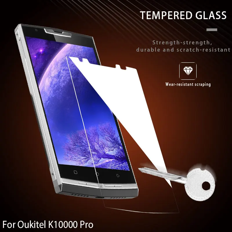 DyGod для Oukitel K10000 Pro закаленное стекло 5 дюймов Переднее Защитная пленка замена