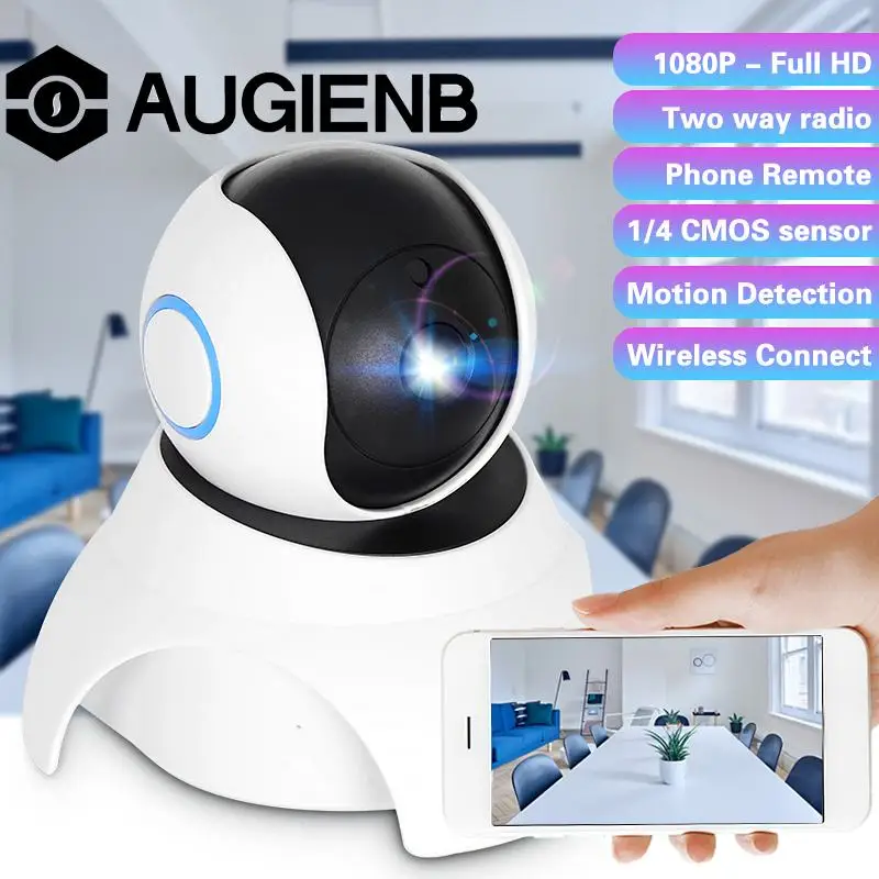 

HD 1080P Super Clear Wired Wireless Security Wifi IP Camera 3.6mm 2.0MP Lens Night Vision Two Way Audio Smart Home Video System