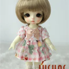 JD019 1/12 1/8 Популярные Короткие парики для мальчиков BJD куклы Размер 4-5 дюймов 5-6 дюймов Высокое качество синтетические мохеровые волосы