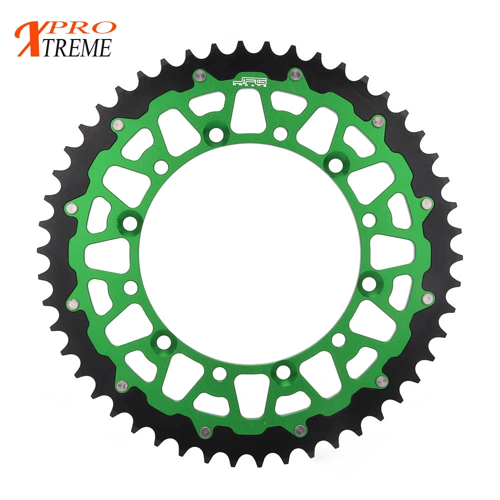 Задняя звездочка цепи для мотоцикла KAWASAKI KDX KLX 250 350 450 R 650 KX 125 KX125 KX250 KX250F KX450F 42 44 46 47 49