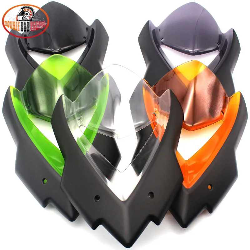 Ветровое стекло Спортивное для Kawasaki Z1000 2014 2015 2016 2017 2018 2019|Козырьки от ветра и ветр.