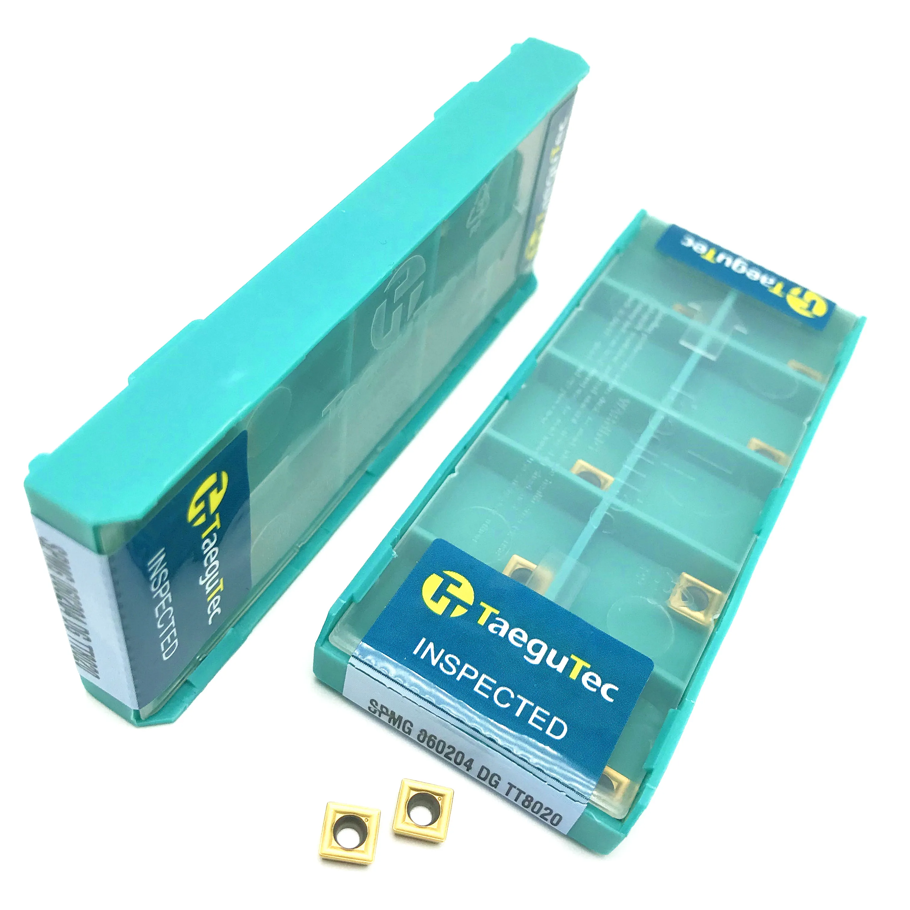 

10PCS SPMG060204 DG TT8020 taegutec U-type carbide insert for high speed drills and fast drilling stainless steel holes