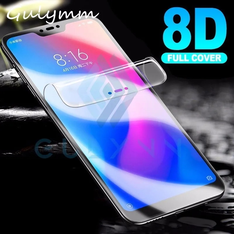 Мягкая Гидрогелевая пленка для Xiaomi F1 Play Redmi 4X Note 5 6 7 8 9 Pro Защитная 5A Plus защита