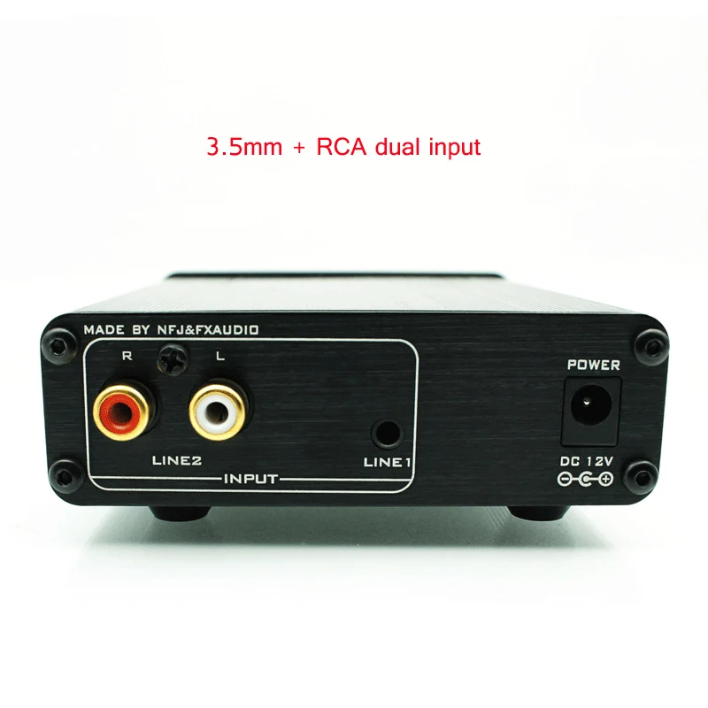 NFJ и FXAUDIO PH A2 TPA6120A2 HIFI мини усилитель для наушников 3 5 мм + RCA рабочего стола